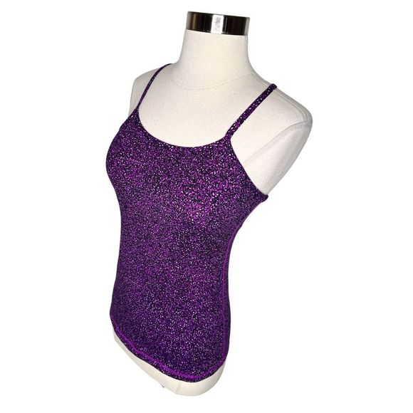 lululemon athletica Power Y Flashback Static Purple Tank Top - Size 8 - Picture 3 of 6